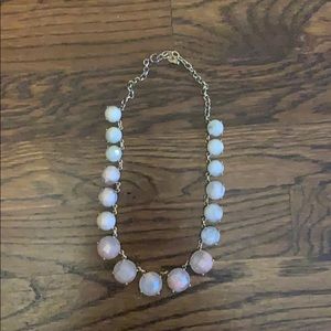 Pink chunky necklace